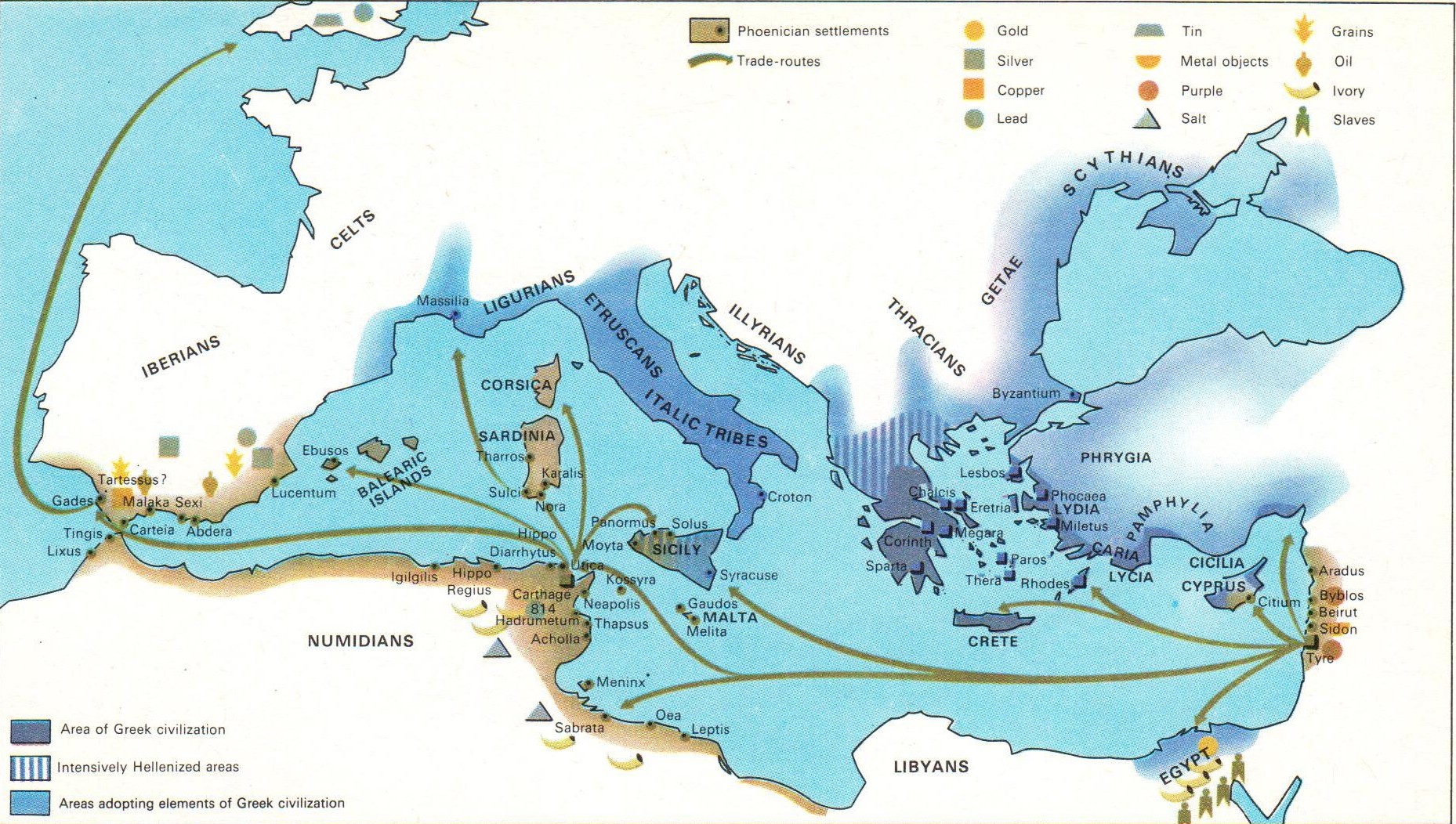 Ancient Land Of Tarshish