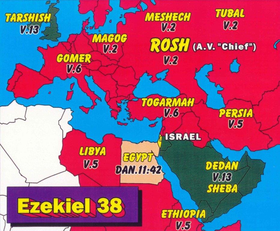 Ezekiel War Maps